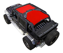 Load image into Gallery viewer, SPIDERWEBSHADE Product Red JK4D 2 Piece Front &amp; Rear