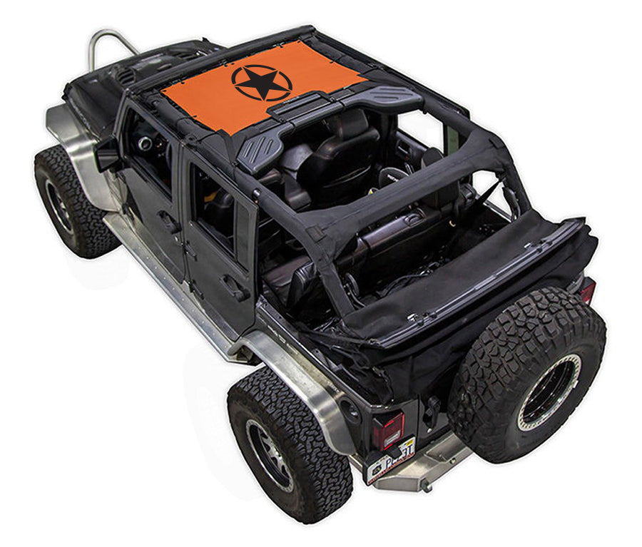 SPIDERWEBSHADE Product Orange JKini-4D Oscar Mike Solid