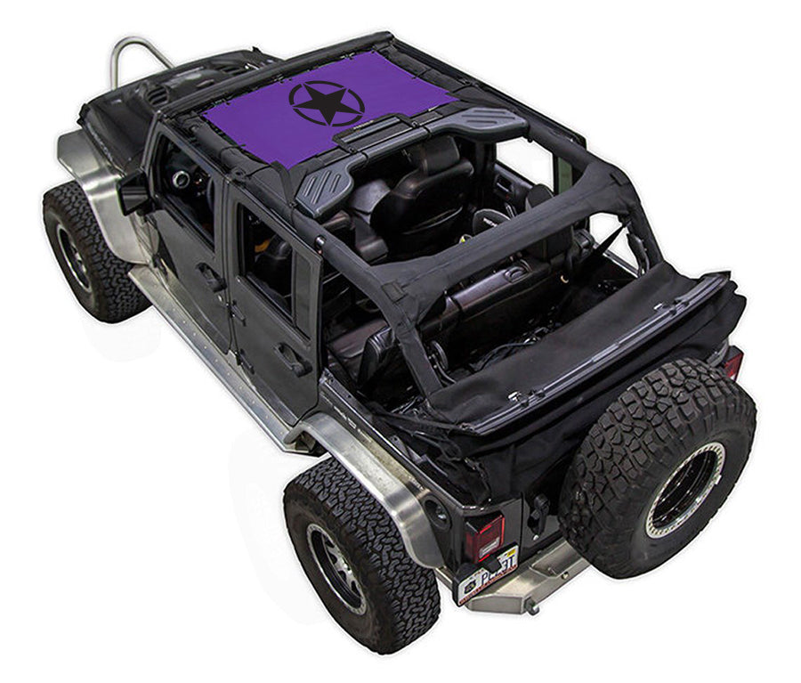 SPIDERWEBSHADE Product Purple JKini-4D Oscar Mike Solid
