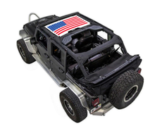 Load image into Gallery viewer, SPIDERWEBSHADE Product White JKINI-4D RED, WHITE AND BLUE FLAG