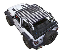 Load image into Gallery viewer, SPIDERWEBSHADE Product Black JL2D Tactical Flag Distressed