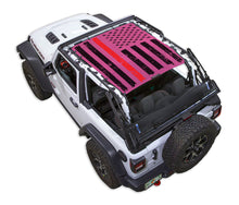 Load image into Gallery viewer, SPIDERWEBSHADE Product Pink JL2D Tactical Flag Distressed Thin Red Line