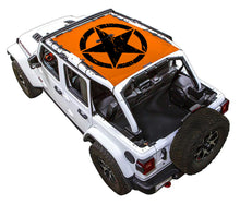 Load image into Gallery viewer, SPIDERWEBSHADE Product Orange JL4D Oscar Mike Distressed