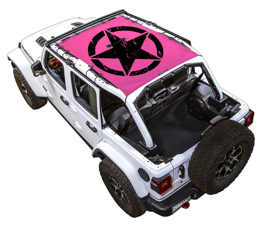 SPIDERWEBSHADE Product Pink JL4D Oscar Mike Distressed