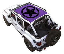 Load image into Gallery viewer, SPIDERWEBSHADE Product Purple JL4D Oscar Mike Distressed