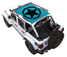 Load image into Gallery viewer, SPIDERWEBSHADE Product Teal JL4D Oscar Mike Distressed