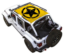 Load image into Gallery viewer, SPIDERWEBSHADE Product Yellow JL4D Oscar Mike Distressed