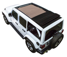 Load image into Gallery viewer, SPIDERWEBSHADE Product Tan JL4D Power Top