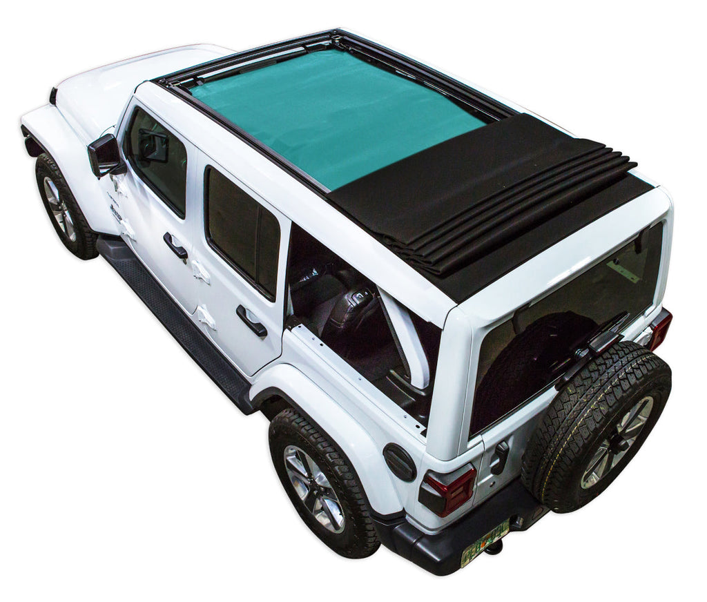 SPIDERWEBSHADE Product Teal JL4D Power Top
