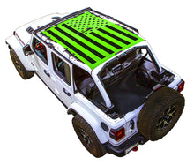 Load image into Gallery viewer, SPIDERWEBSHADE Product Green JL4D Tactical Flag Solid