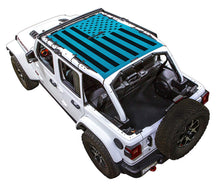 Load image into Gallery viewer, SPIDERWEBSHADE Product Teal JL4D Tactical Flag Solid
