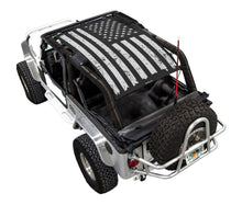 Load image into Gallery viewer, SPIDERWEBSHADE Product Black LJ Tactical Flag Distressed