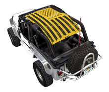 Load image into Gallery viewer, SPIDERWEBSHADE Product Yellow LJ Tactical Flag Distressed