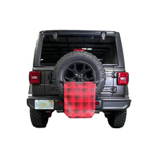 Load image into Gallery viewer, SPIDERWEBSHADE Product Classic Buffalo Plaid Seasonal Print BeachBags