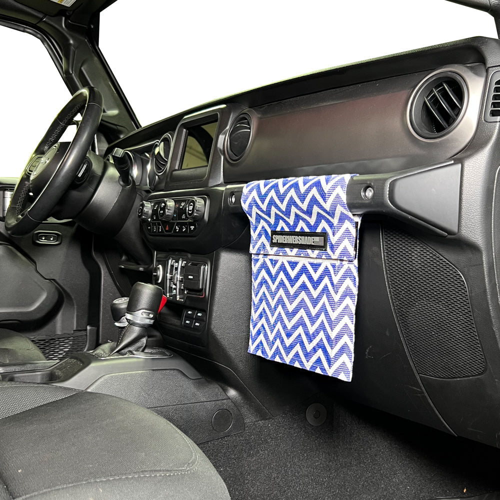 SPIDERWEBSHADE Product Vibrant Blue Seasonal Print GrabBag