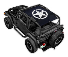 Load image into Gallery viewer, SPIDERWEBSHADE Product Black TJ Oscar Mike Distressed