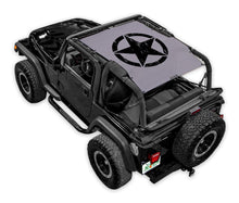 Load image into Gallery viewer, SPIDERWEBSHADE Product Grey TJ Oscar Mike Distressed