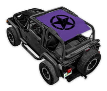 Load image into Gallery viewer, SPIDERWEBSHADE Product Purple TJ Oscar Mike Distressed