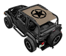 Load image into Gallery viewer, SPIDERWEBSHADE Product Tan TJ Oscar Mike Distressed