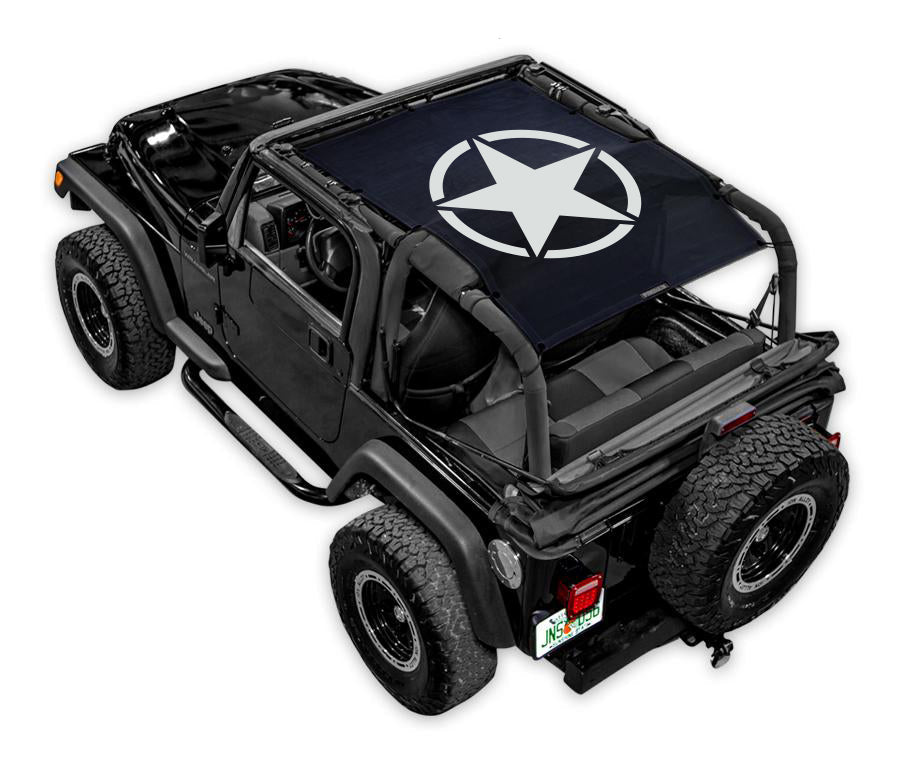 SPIDERWEBSHADE Product Black TJ Oscar Mike Solid