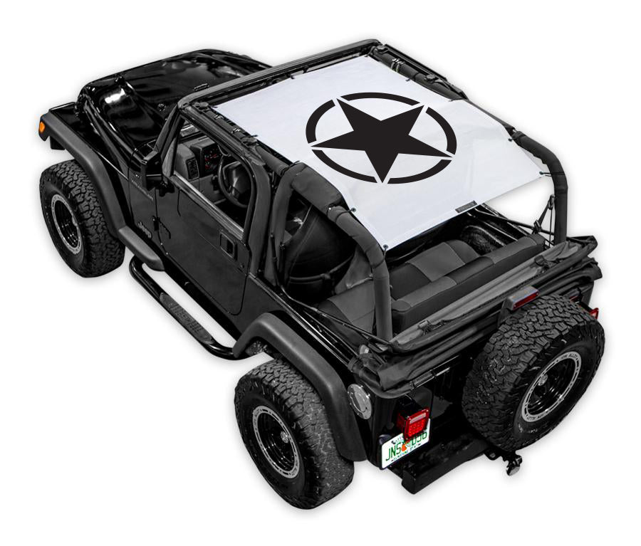 SPIDERWEBSHADE Product White TJ Oscar Mike Solid