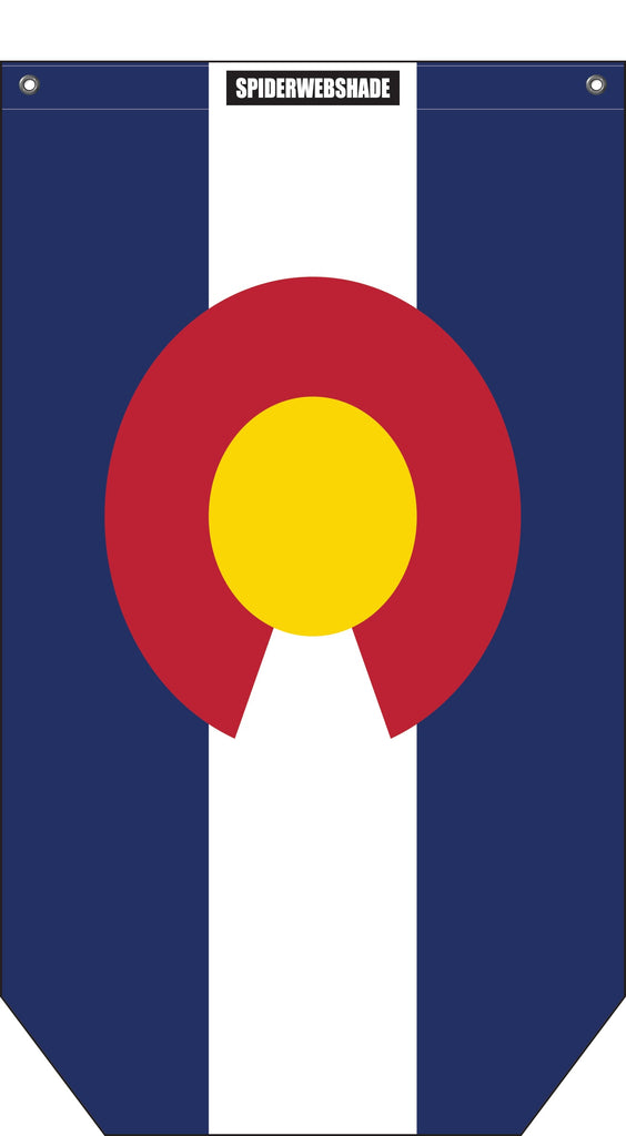 SPIDERWEBSHADE Colorado TRAILSAC PRINTED STATE FLAGS