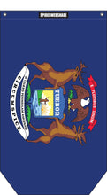 Load image into Gallery viewer, SPIDERWEBSHADE Michigan TRAILSAC PRINTED STATE FLAGS