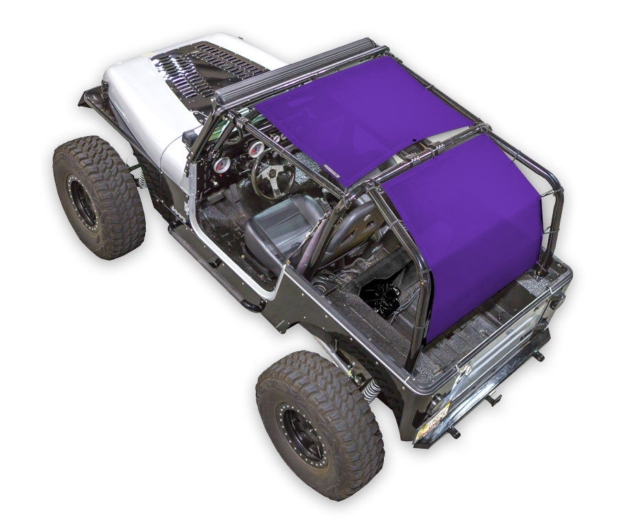 SPIDERWEBSHADE Product Purple YJ ShadeCage