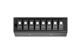 Add On Amber LED 8-Switch Panel for 07-08 Jeep Wrangler JK (for SourceSE) - sPOD - 8-600-SP-07-A