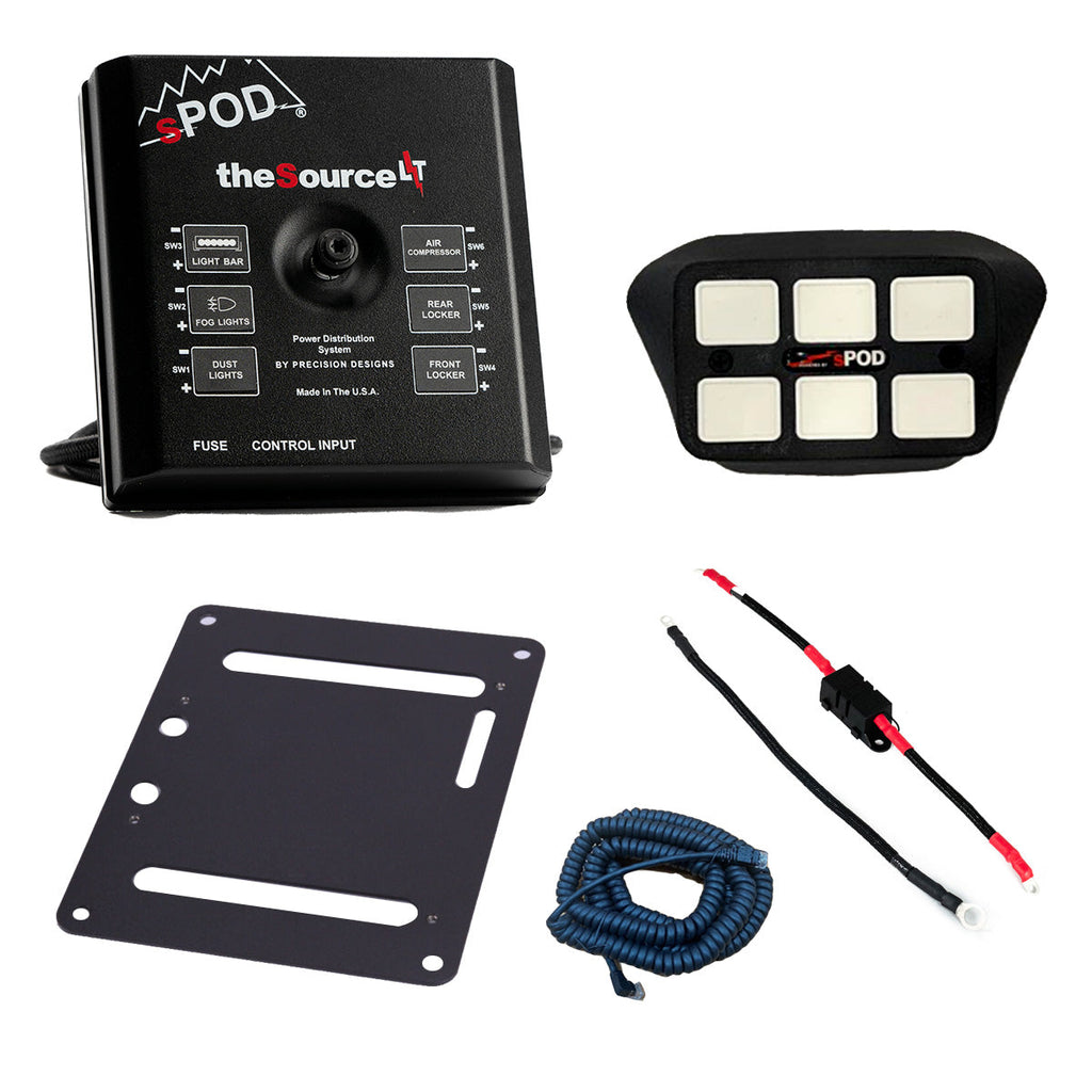 sPOD Electrical Switch Panel Can-Am, Maverick R, Mini6 Steering Wheel Mount Kit sPods - sPOD - 870137