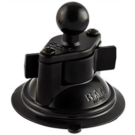 sPOD Mount Socket Ram Mount Suction Cup Twist Lock Base 3.3 Inch W/1 Inch Ball - sPOD - 860220