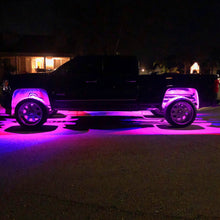 Load image into Gallery viewer, Stinger Off-Road Lighting Bluetooth Underglow 4 POD RGB LED Rock Lights Kit With Universal Harness
