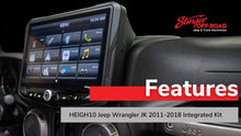 Load image into Gallery viewer, Stinger Off-Road Multimedia Jeep Wrangler JK (2011-2018) HEIGH10 10&quot; Touch Screen Radio Plug-and-Play Kit