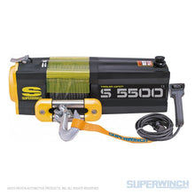 Load image into Gallery viewer, Superwinch Winches Superwinch 5500 LBS 12V DC 7/32in x 60ft Steel Rope S5500 Winch