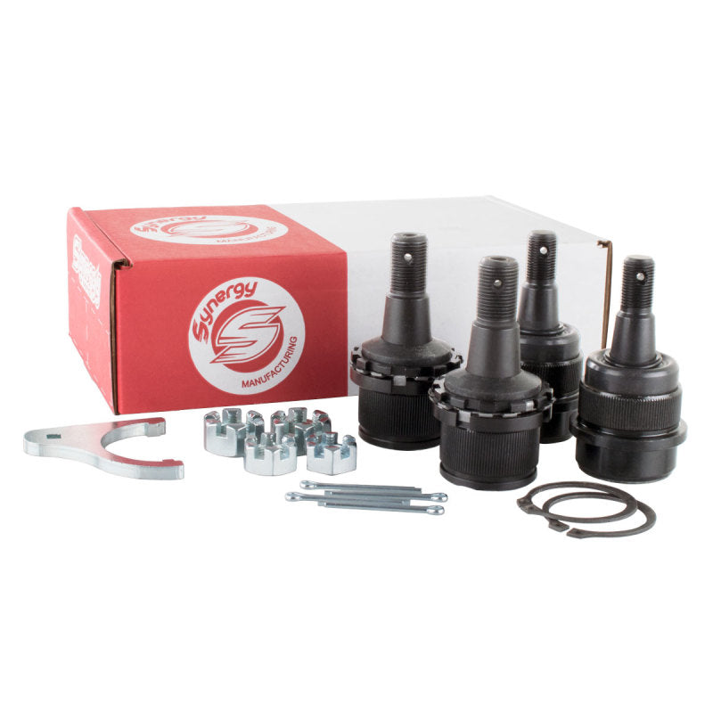 Synergy Mfg Ball Joints Synergy 03-13 Dodge Ram 1500/2500/3500 HD 4x4 Non-Knurled Adjustable Ball Joint Kit