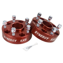 Load image into Gallery viewer, Synergy Mfg Wheel Spacers &amp; Adapters Synergy Jeep Hub Centric Wheel Spacers 5x4.5-1.50in Width 1/2-20 UNF Stud Size