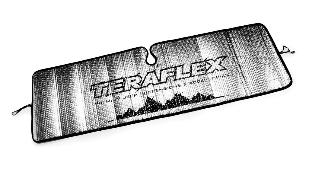 TeraFlex Sun Visor Jeep JK Windshield Sun Shade 07-18 Wrangler JK TeraFlex