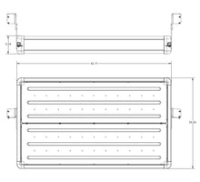 Load image into Gallery viewer, TeraFlex Cargo Rack Jeep JKU 4 Door Wasatch Rear Cargo Rack Black Rails 07-18 Wrangler JKU TeraFlex