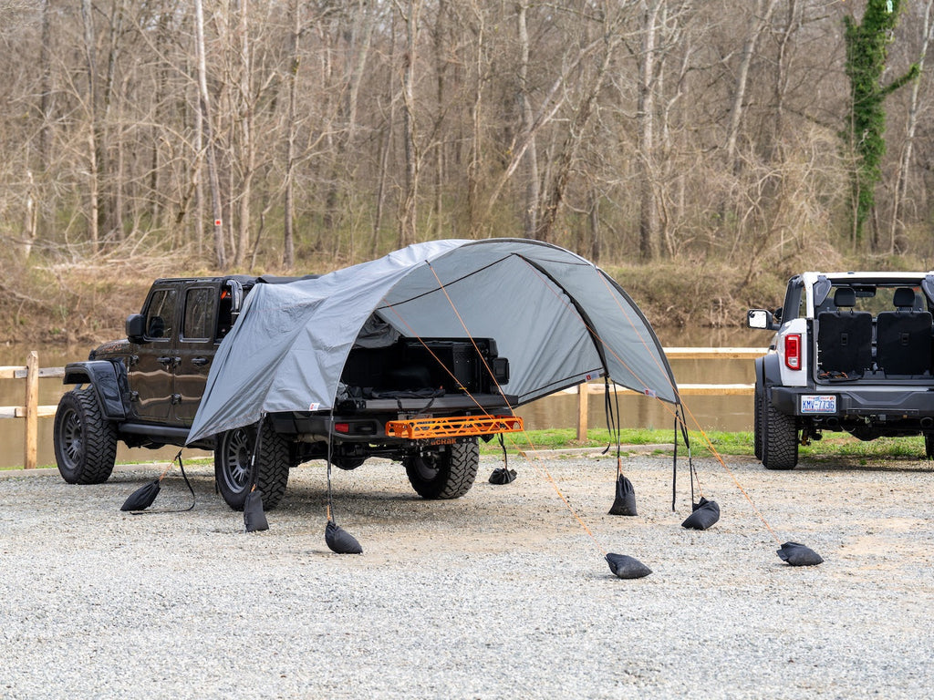jeep barack tent Jeep Gladiator Package- Trail Gear Oasis Tent