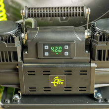 Load image into Gallery viewer, Up Down Air Air Compressor EGOI Portable Air Compressor System 12.3 CFM With Digital Control Panel, Storage Bag, Hose &amp; Attachments Dual Motor Up Down Air - 12099923 - Up Down Air