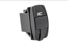 Load image into Gallery viewer, USB Switch Insert | 2x1 with Logo | Blue Back Light