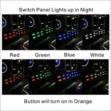 Load image into Gallery viewer, Voswitch JL120 Lower Dash Switch Panel for Jeep JL Wrangler 2018-2023 and Gladiator 2020-2023