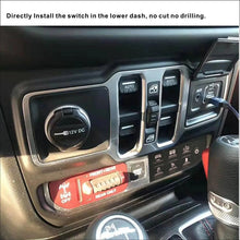 Load image into Gallery viewer, Voswitch JL300 Lower Dash Switch Panel for Jeep JL Wrangler 2018+ and Gladiator 2020+