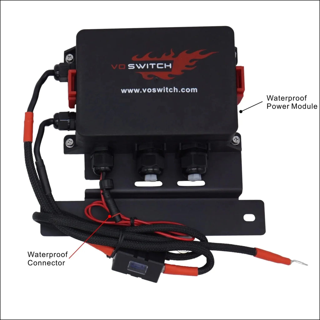 Voswitch JL400 Grab Handle Switch Panel for Jeep JL Wrangler 2018-2023 & Gladiator 2020-2023 (DOES NOT work with 2024-2025 JL/JT)