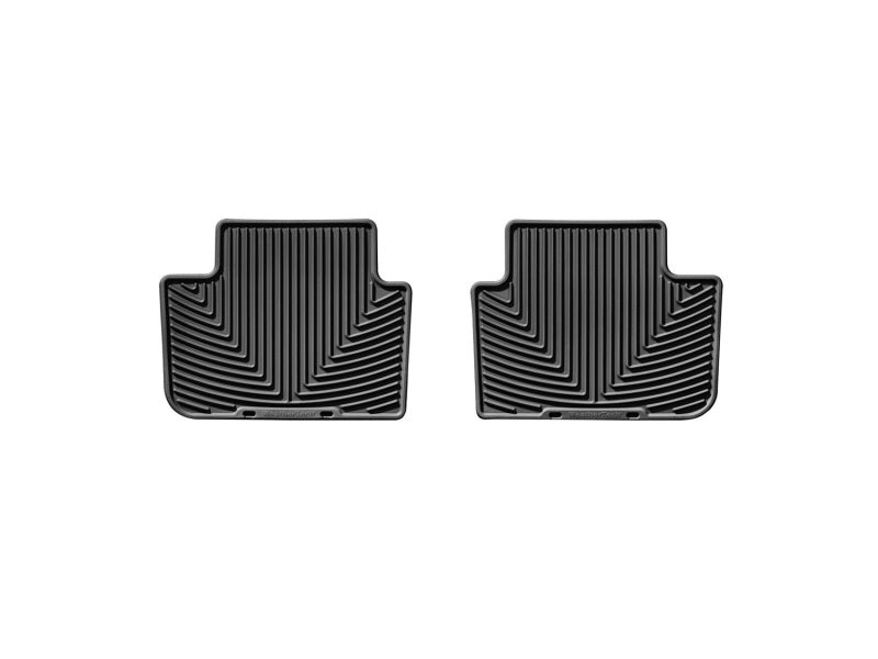 WeatherTech Floor Mats - Rubber WeatherTech 04+ BMW X3 Rear Rubber Mats - Black