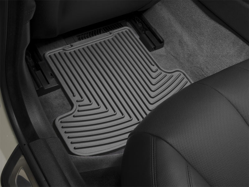 WeatherTech Floor Mats - Rubber WeatherTech 04+ BMW X3 Rear Rubber Mats - Black