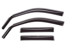 Load image into Gallery viewer, WeatherTech Wind Deflectors WeatherTech 07+ Jeep Wrangler Front and Rear Side Window Deflectors - Dark Smoke