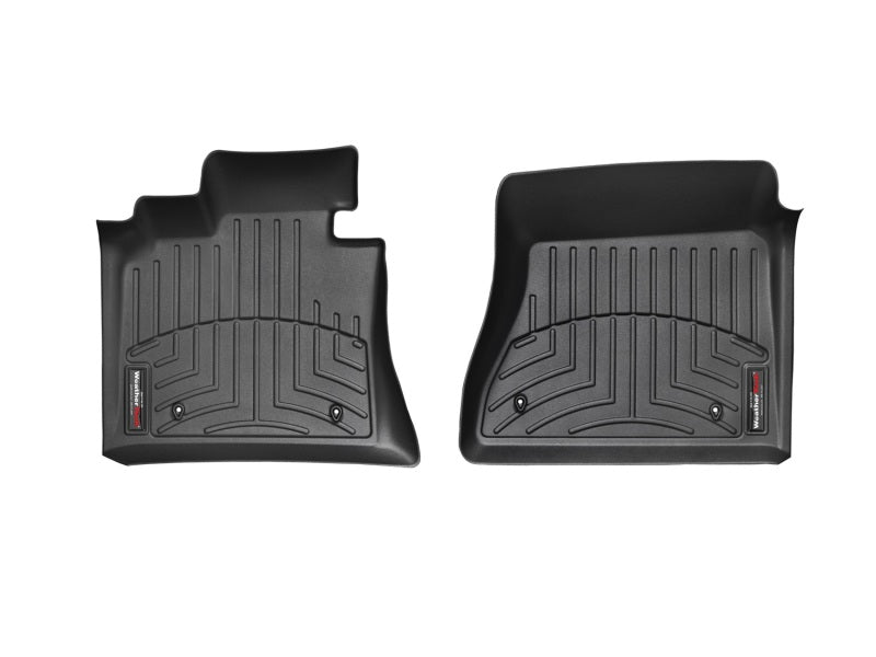 WeatherTech Floor Mats - Rubber WeatherTech 14+ Jeep Wrangler Front FloorLiner - Black