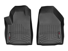 Load image into Gallery viewer, WeatherTech Floor Mats - Rubber WeatherTech 15+ Jeep Cherokee (No Bump In Front of Dead Pedal) Front FloorLiner - Black