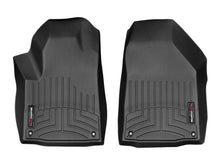 Load image into Gallery viewer, WeatherTech Floor Mats - Rubber WeatherTech 15+ Jeep Cherokee (No Bump In Front of Dead Pedal) Front FloorLiner - Black
